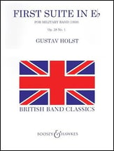 First Suite in E Flat Concert Band sheet music cover